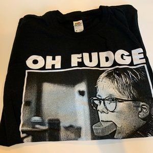 FRUIT OF THE LOOM "OH FUDGE" T-SHIRT